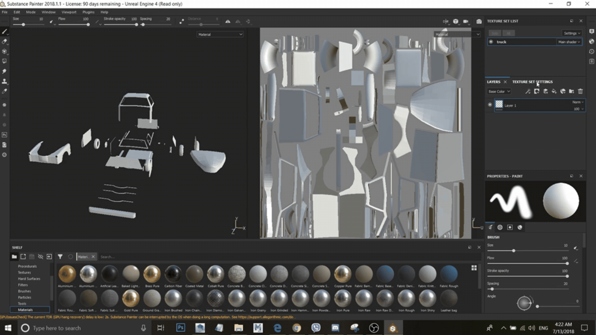 Baking UVs